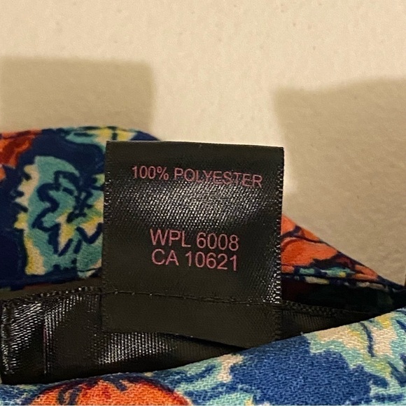 Rock & Roll Cowgirl Sleeveless Floral Overall Lace Trim Keyhole Back Size L - Picture 6 of 9